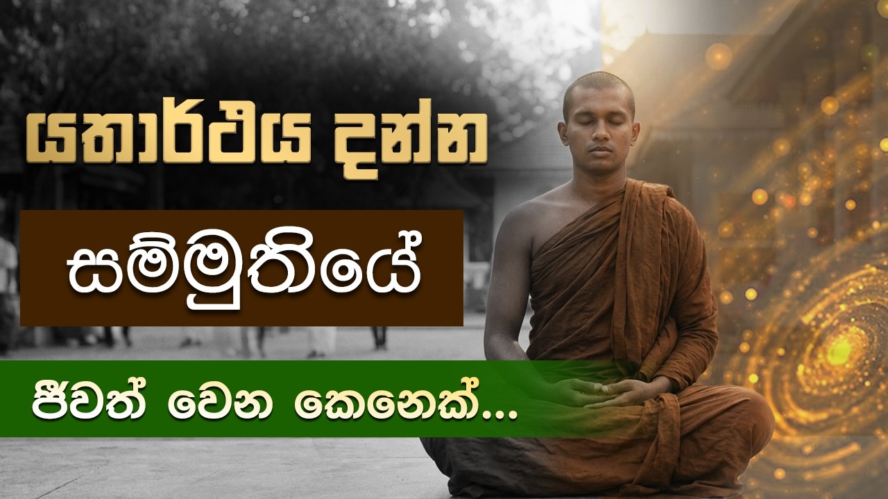 යතාර්ථය දන්න සම්මුතියේ ජීවත් වෙන කෙනෙක්... | Niwan Dakimu