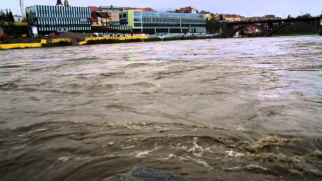 Maribor, Lent, Reka Drava, 5. 11. 2012