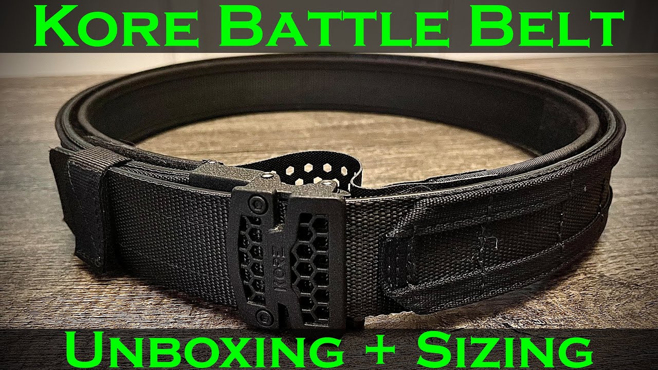 KORE Battle Belt: Unboxing, Setup and First Impressions
