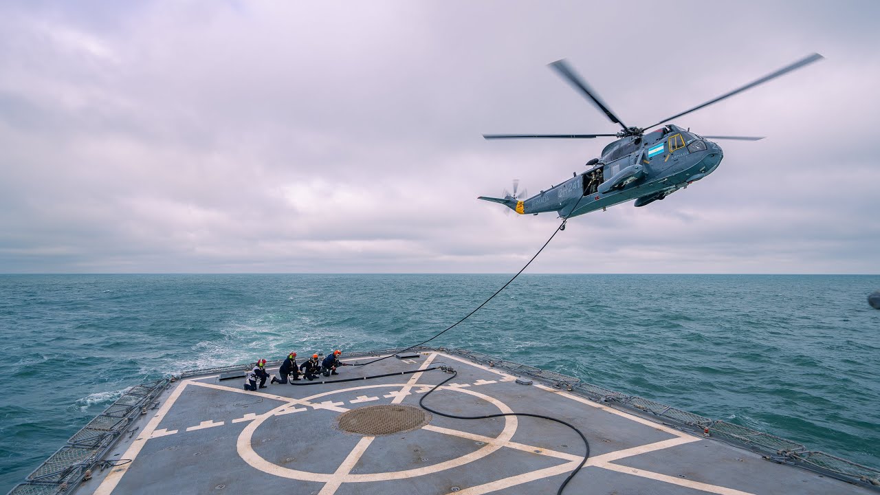 Mi incre&iacute;ble experiencia en un operativo naval de la Armada Argentina.