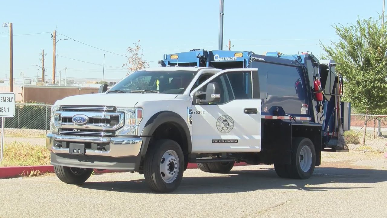 Illegal dumping, homeless camps aim of new garbage trucks