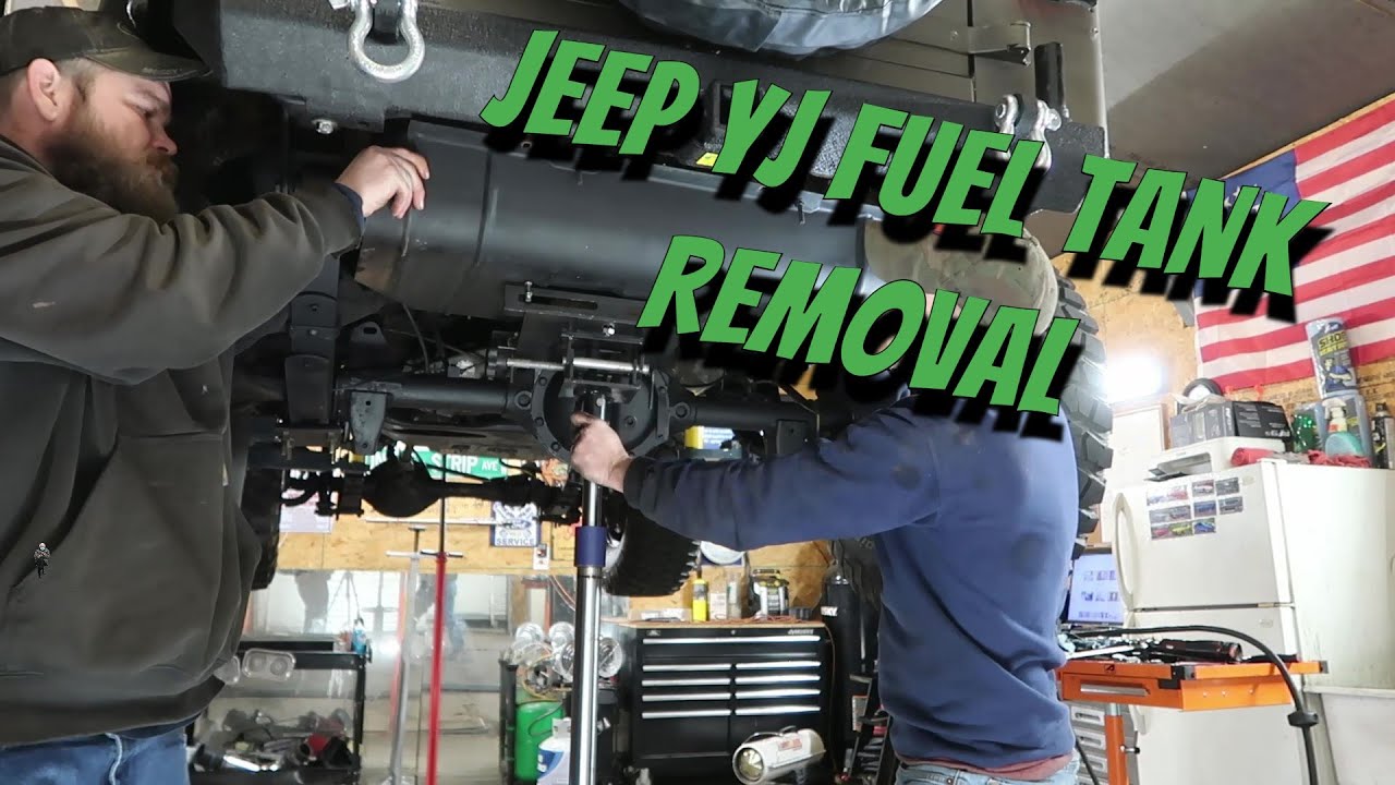 Jeep Wrangler YJ Fuel Tank Removal