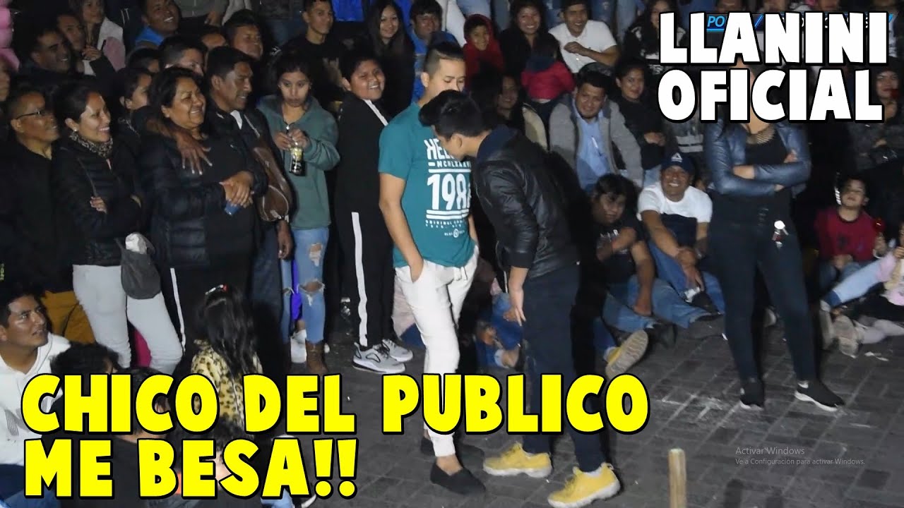 CHICO DEL PUBLICO ME BESA!!
