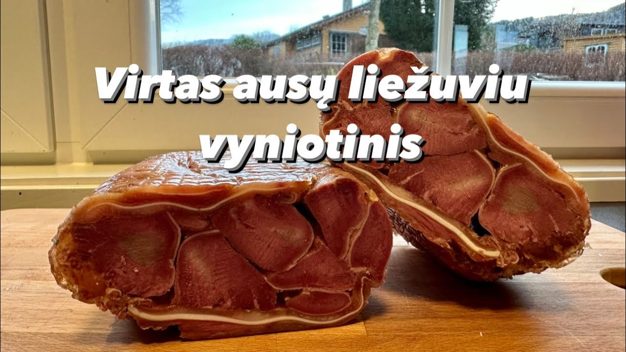 Virtas ausų liežuvių vyniotinis