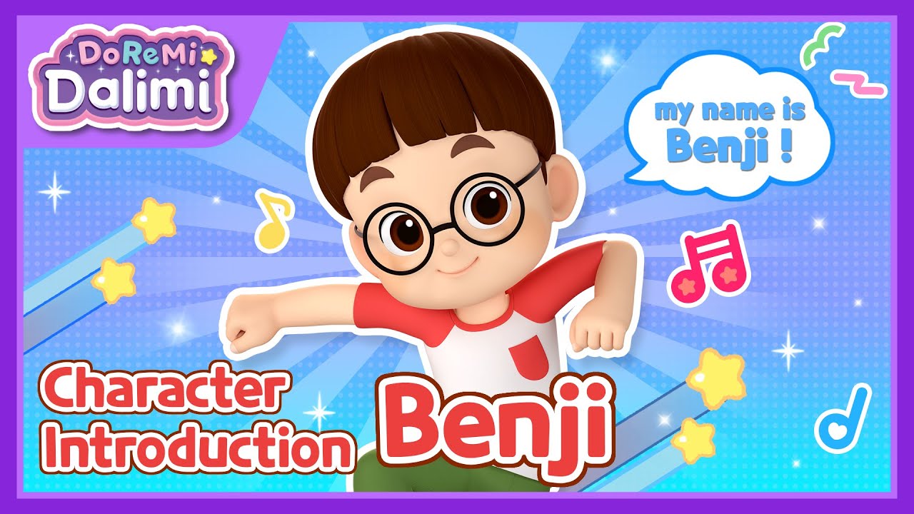 Who's Benji?👦 | Doremi Dalimi | Introduce about Character | Benji | Kids | Musical Animation