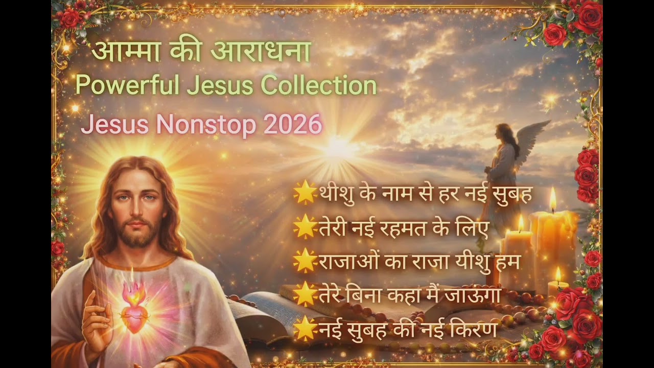 यीशु की आत्मा से भरी आराधना | Night Prayer  | Jesus Nonstop 2026#jesus 