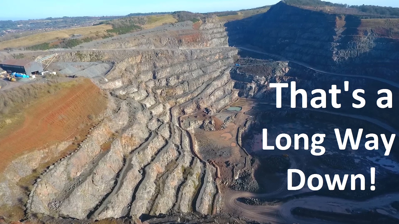Bardon Hill Quarry Flight with DJI Phantom 4 Drone