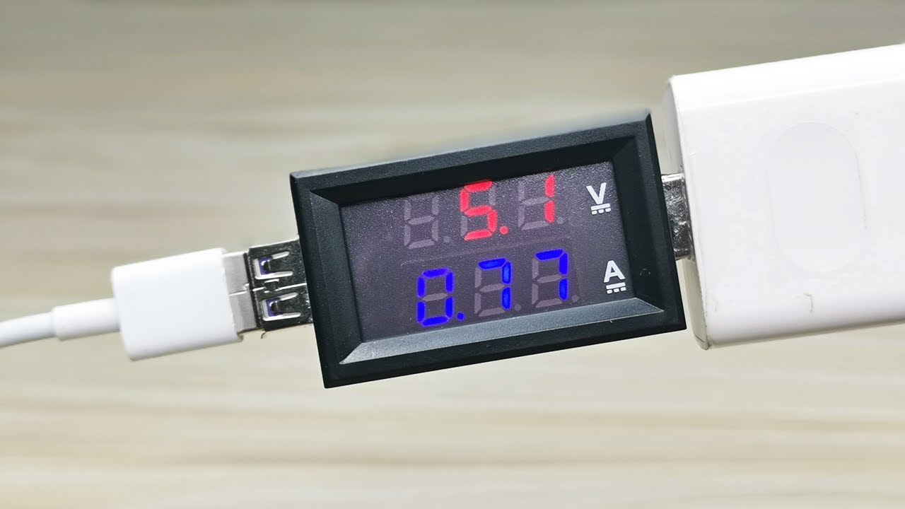 How to diy a USB Current and Voltage Meter