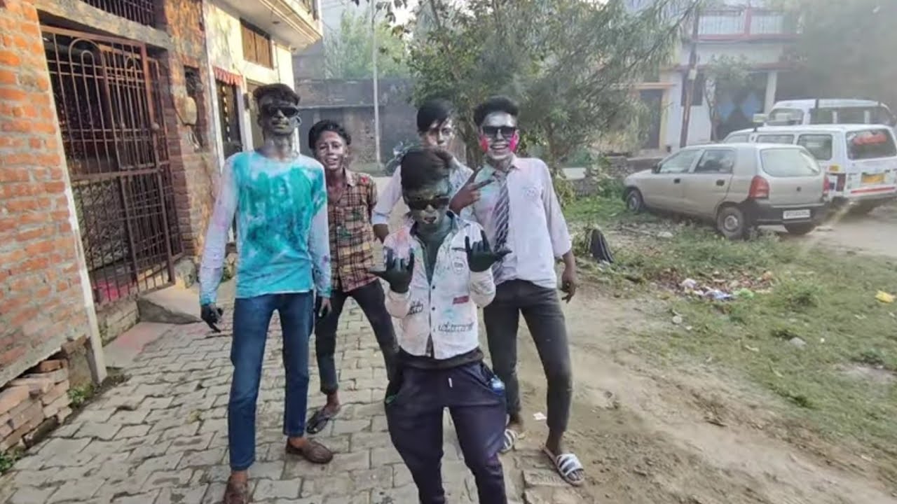 Holi mein machayi tabahi|| Bareilly ki bhayankar Holi | Pranjal rawat #trending #youtube #viralvideo