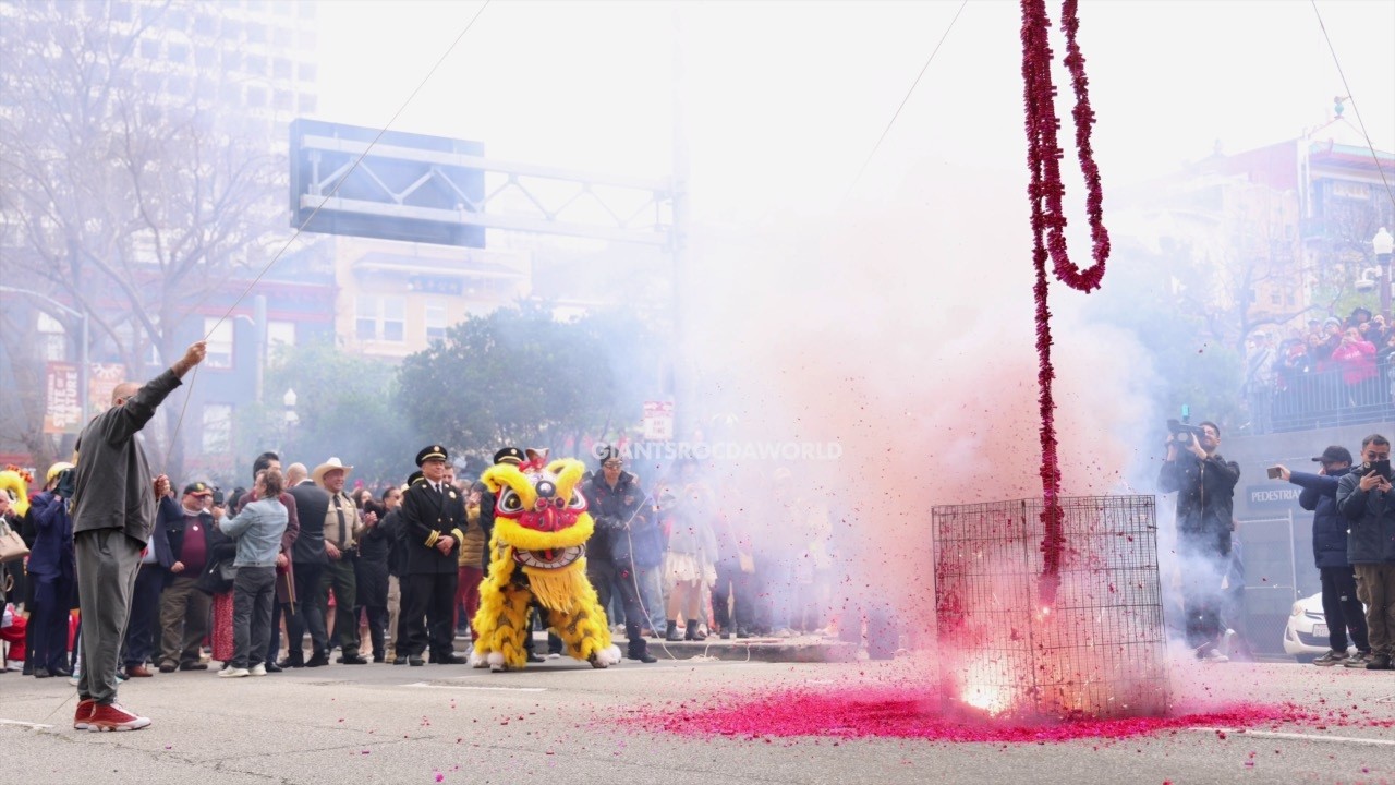 CHINESE NEW YEAR 2025 LION DANCE, DRAGON DANCE & FIRECRACKERS - SAN FRANCISCO CHINATOWN