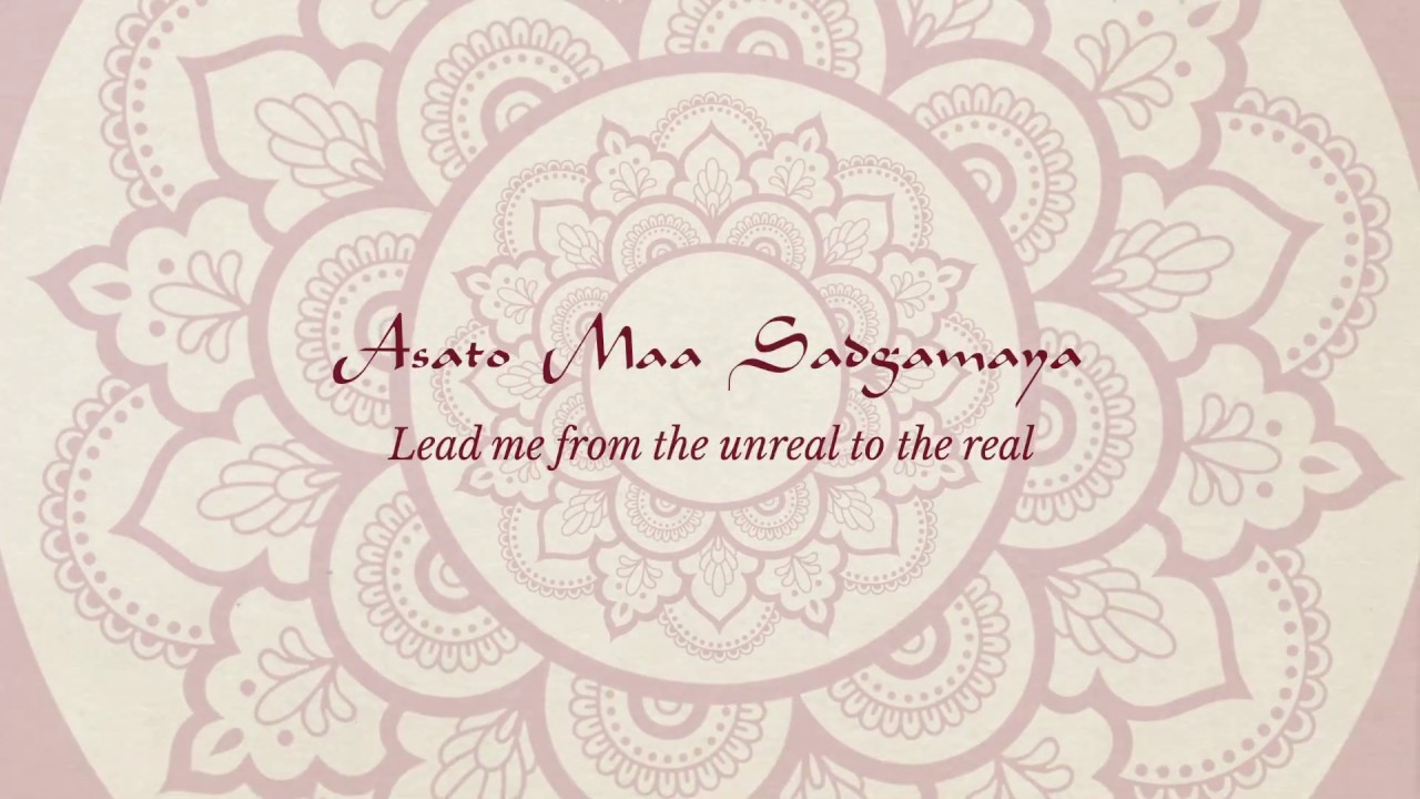 Ravi Shankar's Chants of India - 'Asato Maa' (Lyric Video)