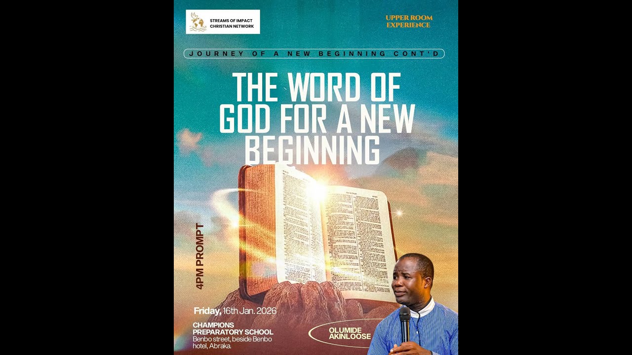 UPPERROOM EXPERIENCE II THE WORD OF GOD FOR A NEW BEGINNING II STREAMS OF IMPACT