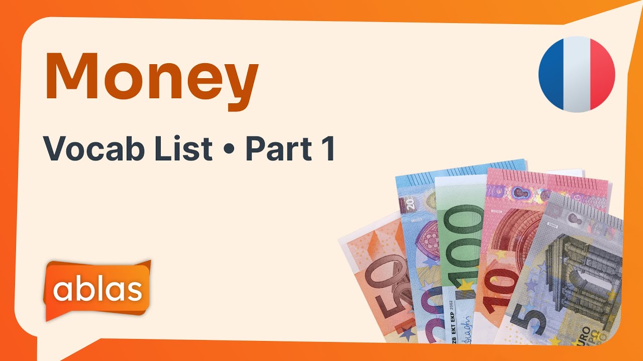 Money | French Vocabulary List (Part 1)