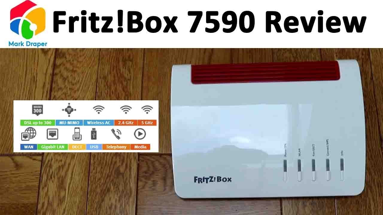 Fritz! Box 7590 Обзор маршрутизатора и телефонной системы
