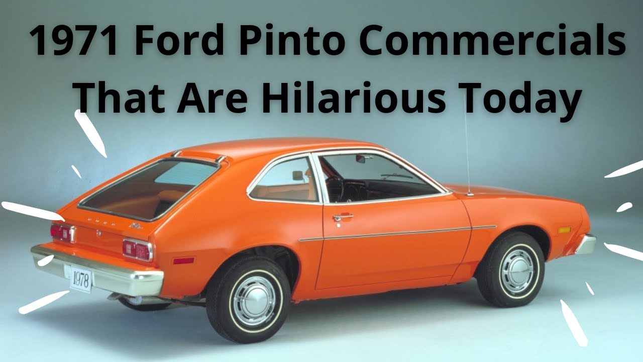 Реклама Ford Pinto 1971 года! Хаха!