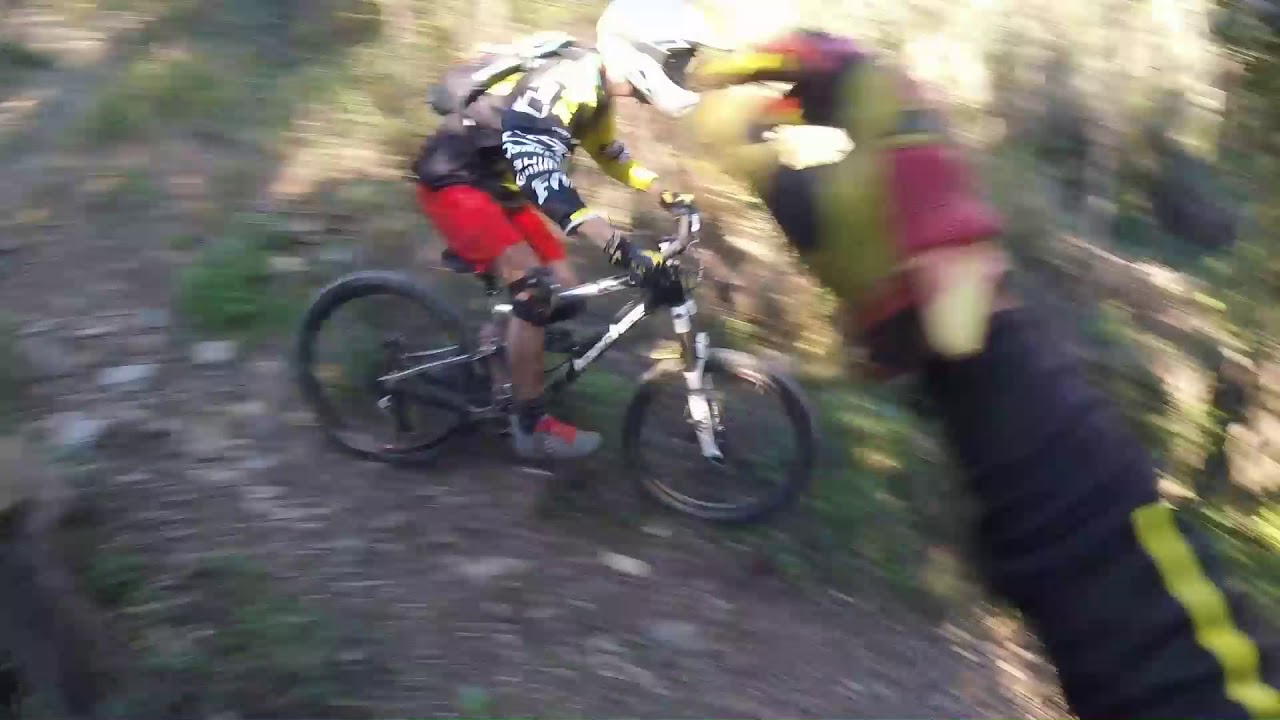 enduro MTB - golfo dianese bike park - trail: I maiali / San rocco/ Le antenne