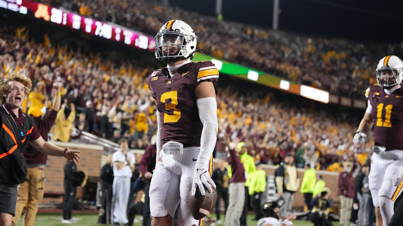 Koi Perich Pick-Six Seals 27-20 Homecoming Win Over Purdue
