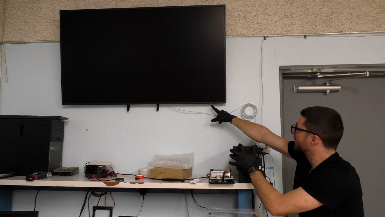 Телевизор Samsung The Frame не включается / Нет питания. Ремонт QN55LS03BAFXZA