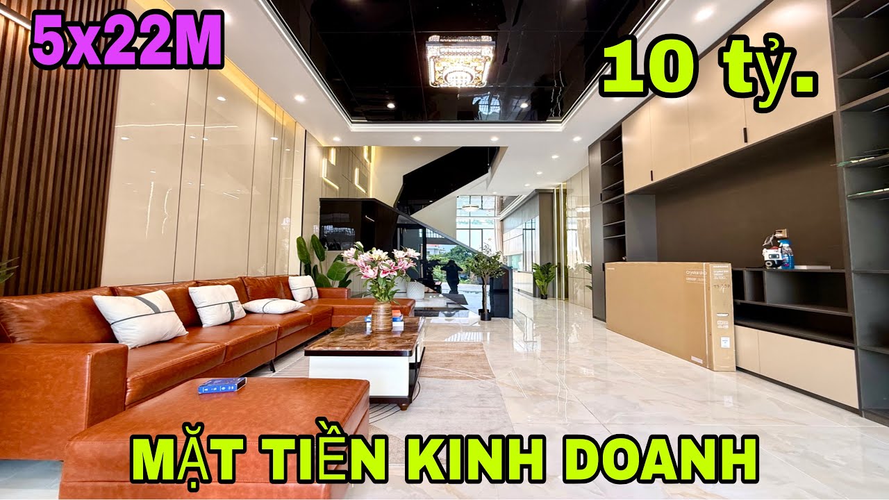 Bán nhà mặt tiền kinh doanh .Dt:5x22 M 3 lầu nội thất đẹp . Chủ bán gấp rẻ đáng xem