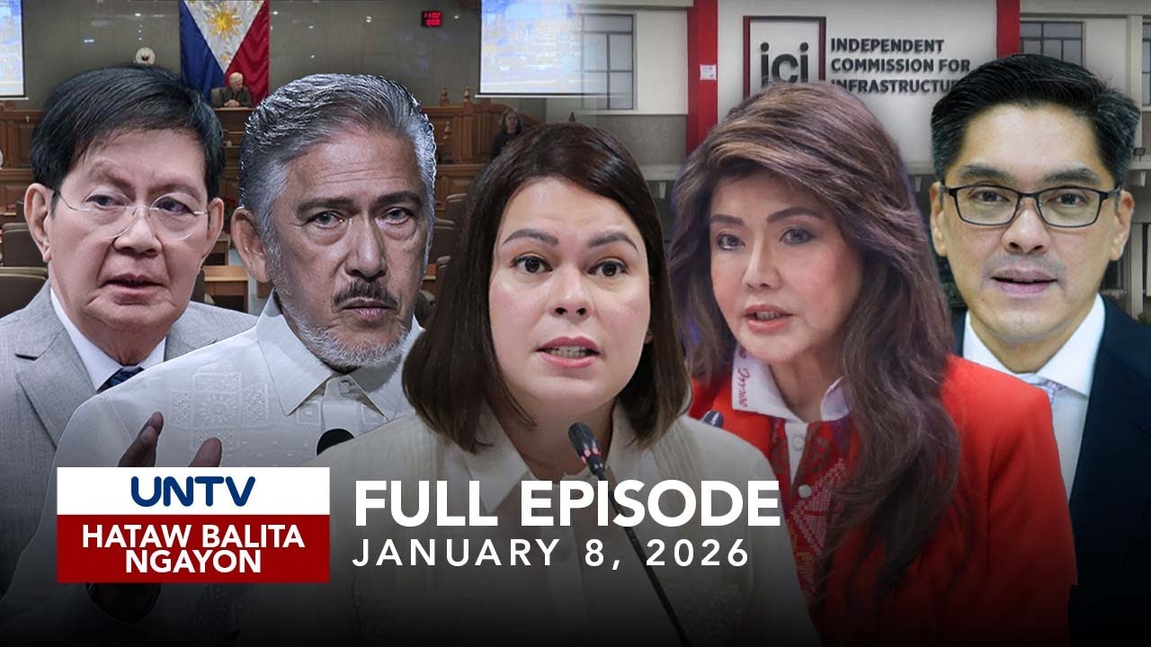 UNTV: Hataw Balita Ngayon | January 8, 2026
