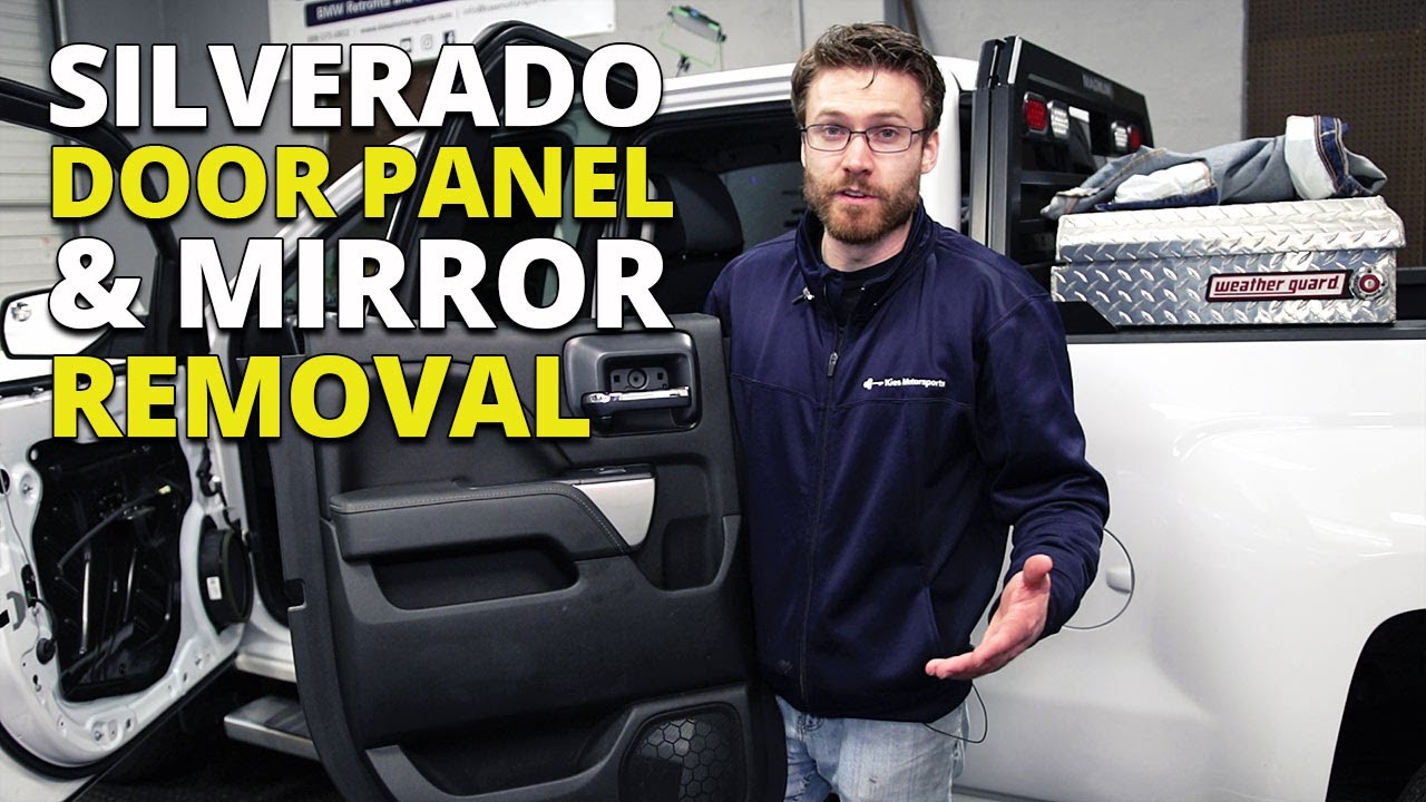 How to Remove 2014 - 2018 Silverado and Sierra Side Mirror and Interior Door Panels