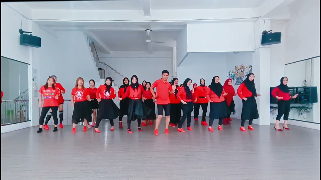 EZ Calm Down - Line Dance / Demo by 7 Gym & Studio Palembang