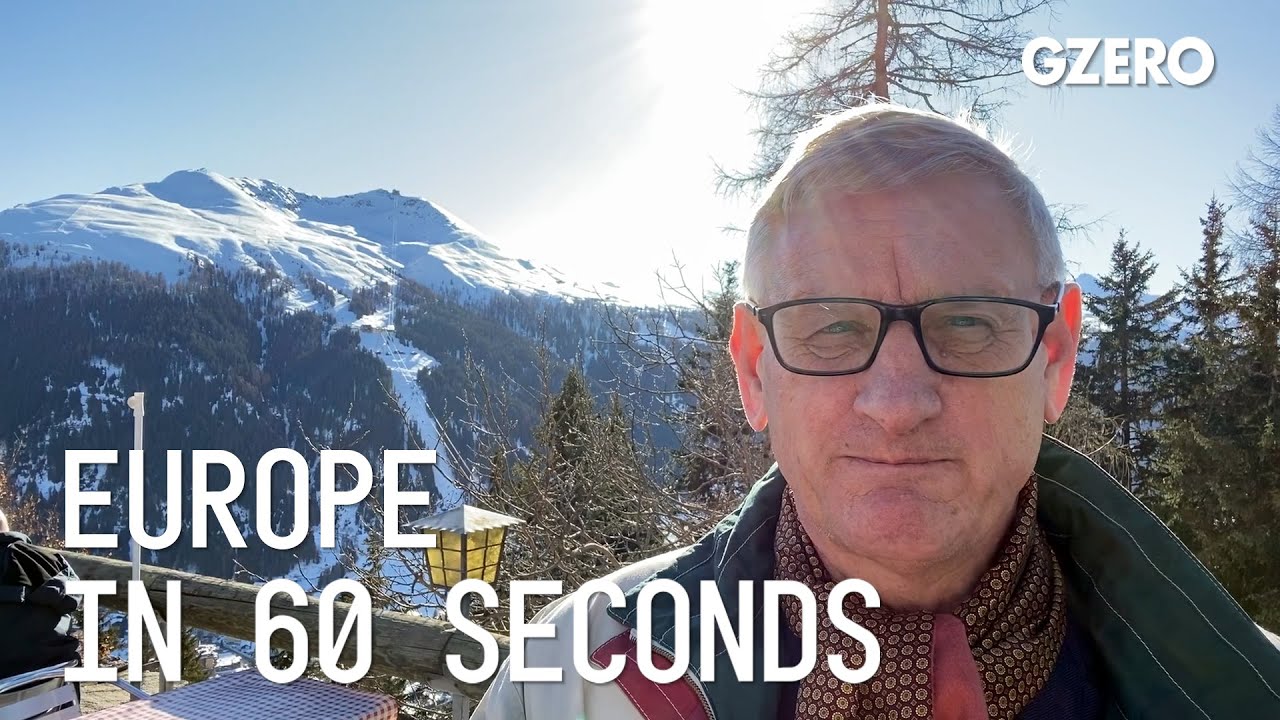 Carl Bildt @ Davos: Green Challenge & Greece's 1st female president l Europe In :60 l GZERO Media
