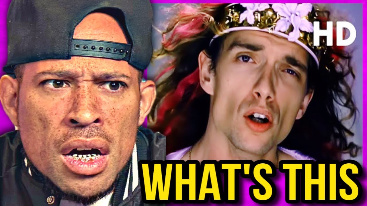 Rapper FIRST time REACTION to The Darkness - I Believe In A Thing Called Love!  What&rsquo;s this&hellip;