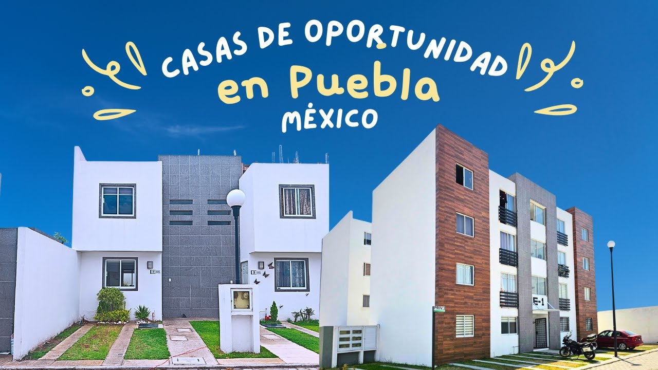 Casas de oportunidad en Puebla | Descubre estas opciones listas para vivir 🏡