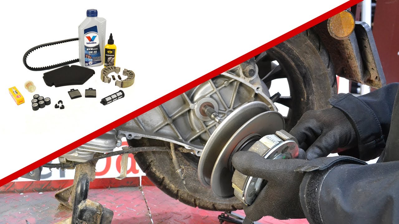 Complete onderhoudsbeurt Piaggio / Vespa Iget 3-klepper Euro 4