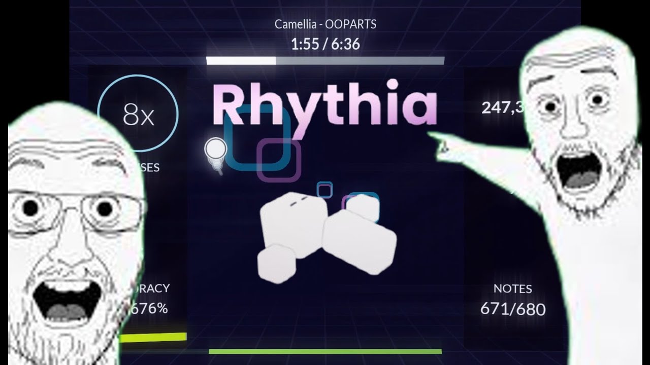 [Rhythia] Camellia - ΩΩPARTS (97.743%, 0P) #rhythia