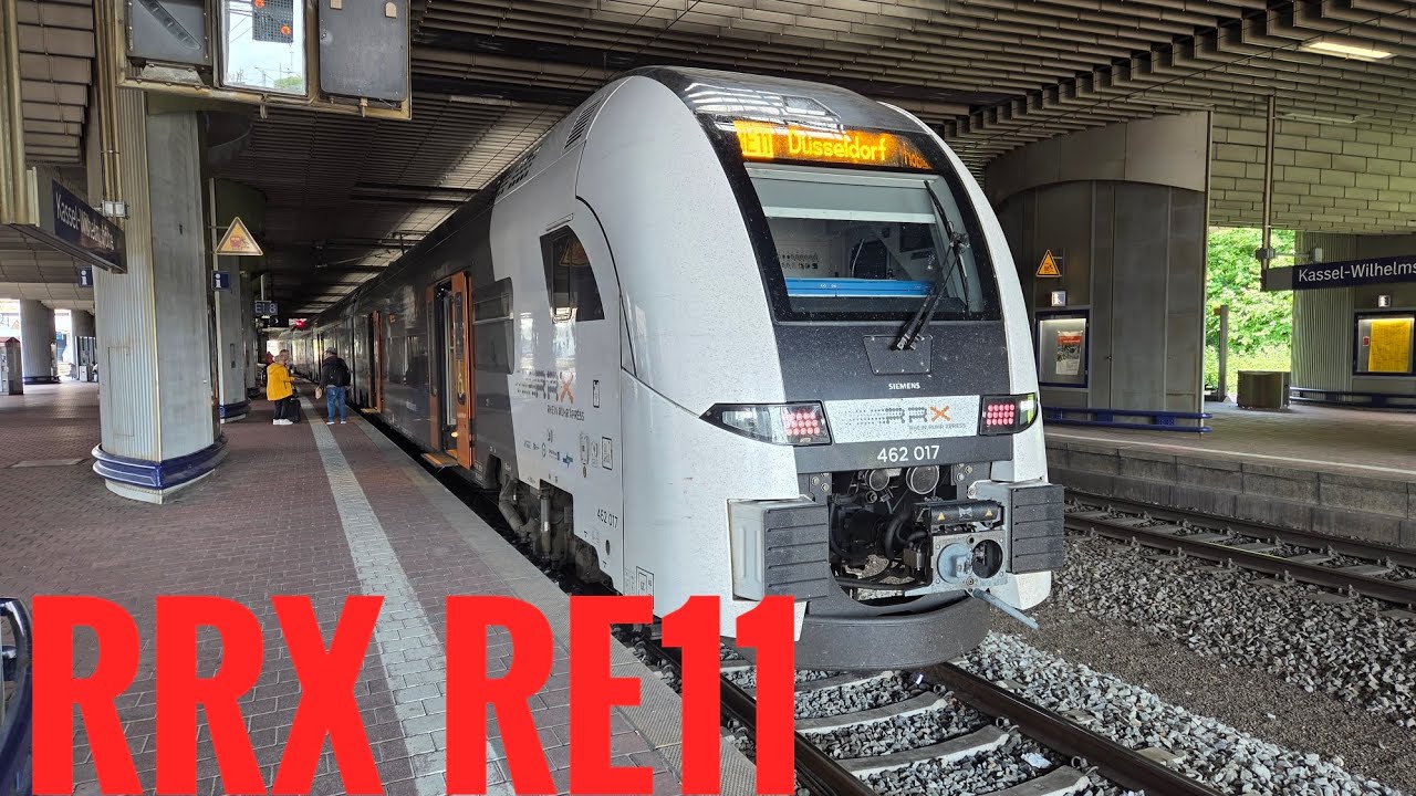 Mitfahrt RRX RE11 Von Kassel Wilhelmshöhe nach Düsseldorf Hbf