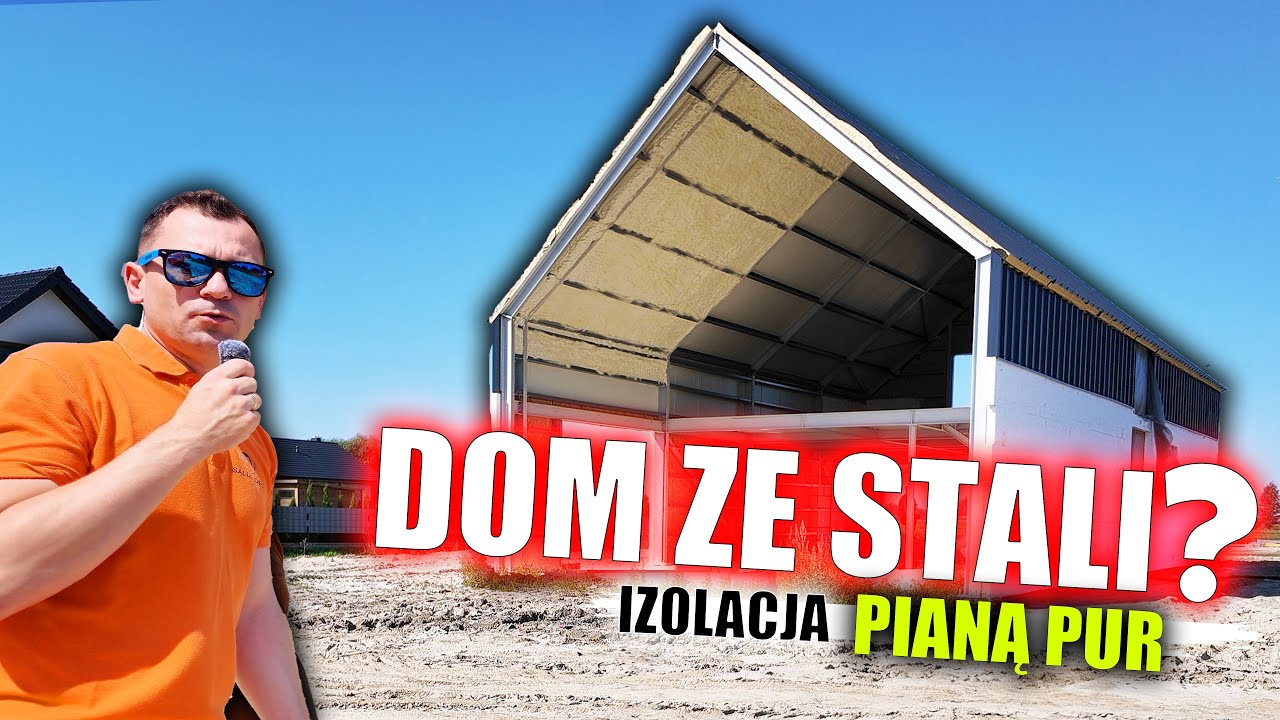 NIETYPOWA REALIZACJA! 🏗️ OCIEPLILIŚMY DOM W SZKIELECIE STALOWYM