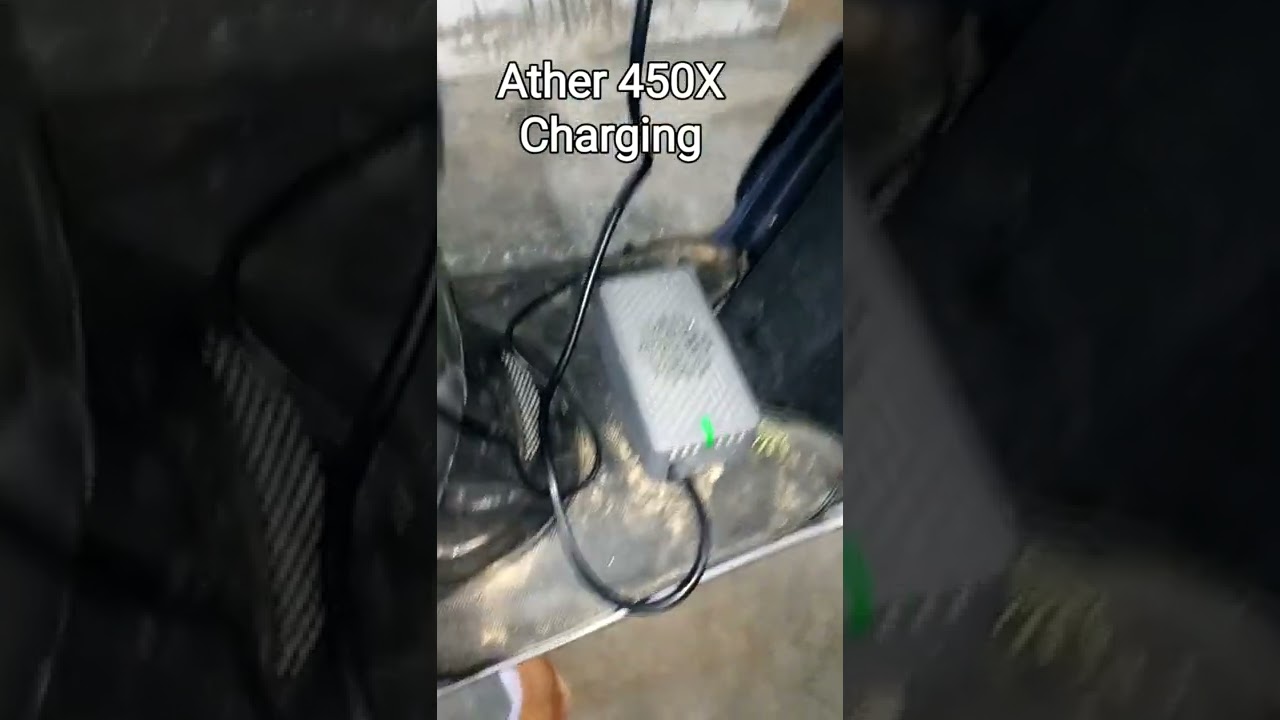 Ather 450X Charging at home