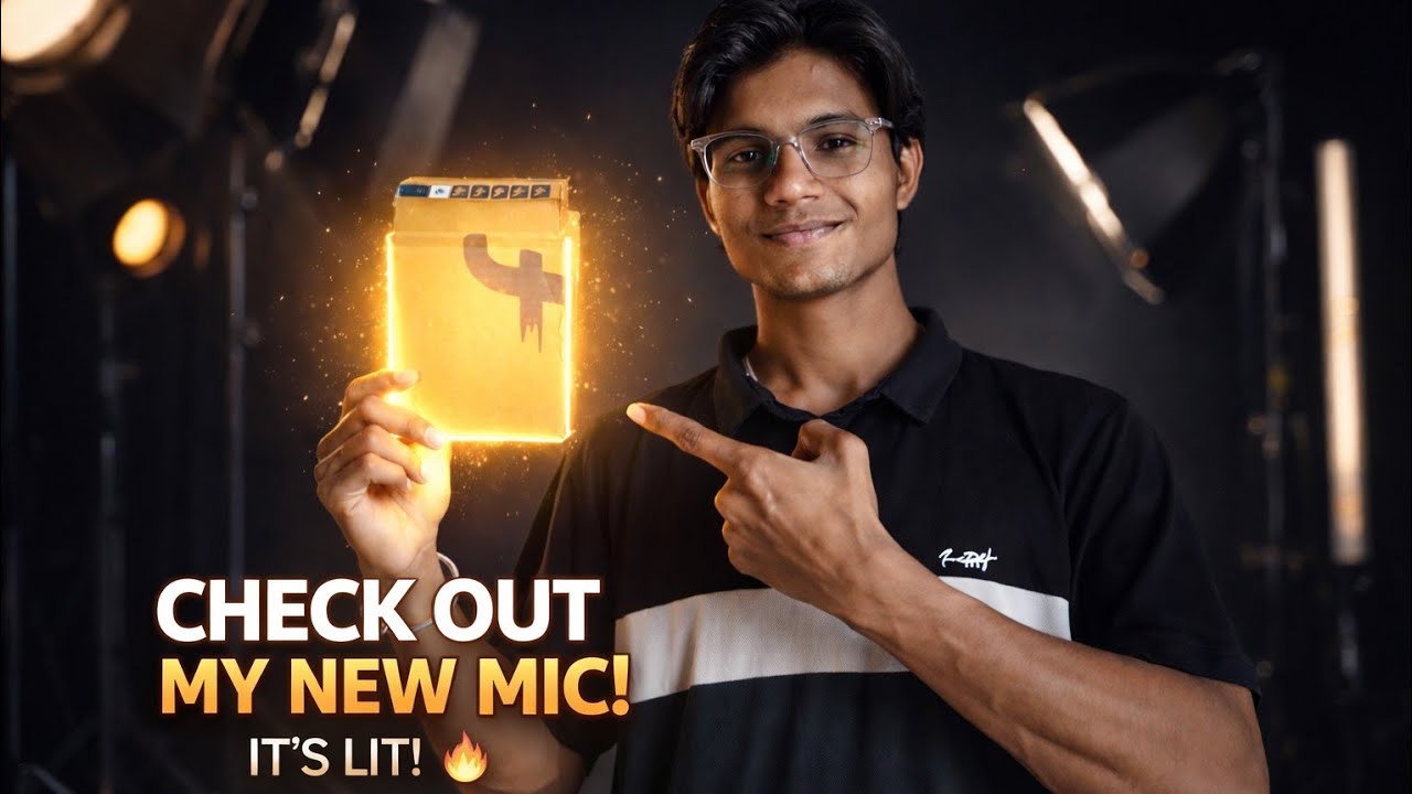 I Finally Upgraded My Mic! 🎙️🔥 (Unboxing + First Test)