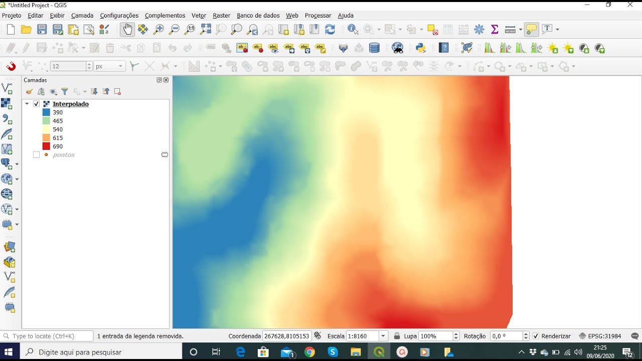 GARANTIDO - COMO FAZER INTERPOLAÇÃO NO  QGIS