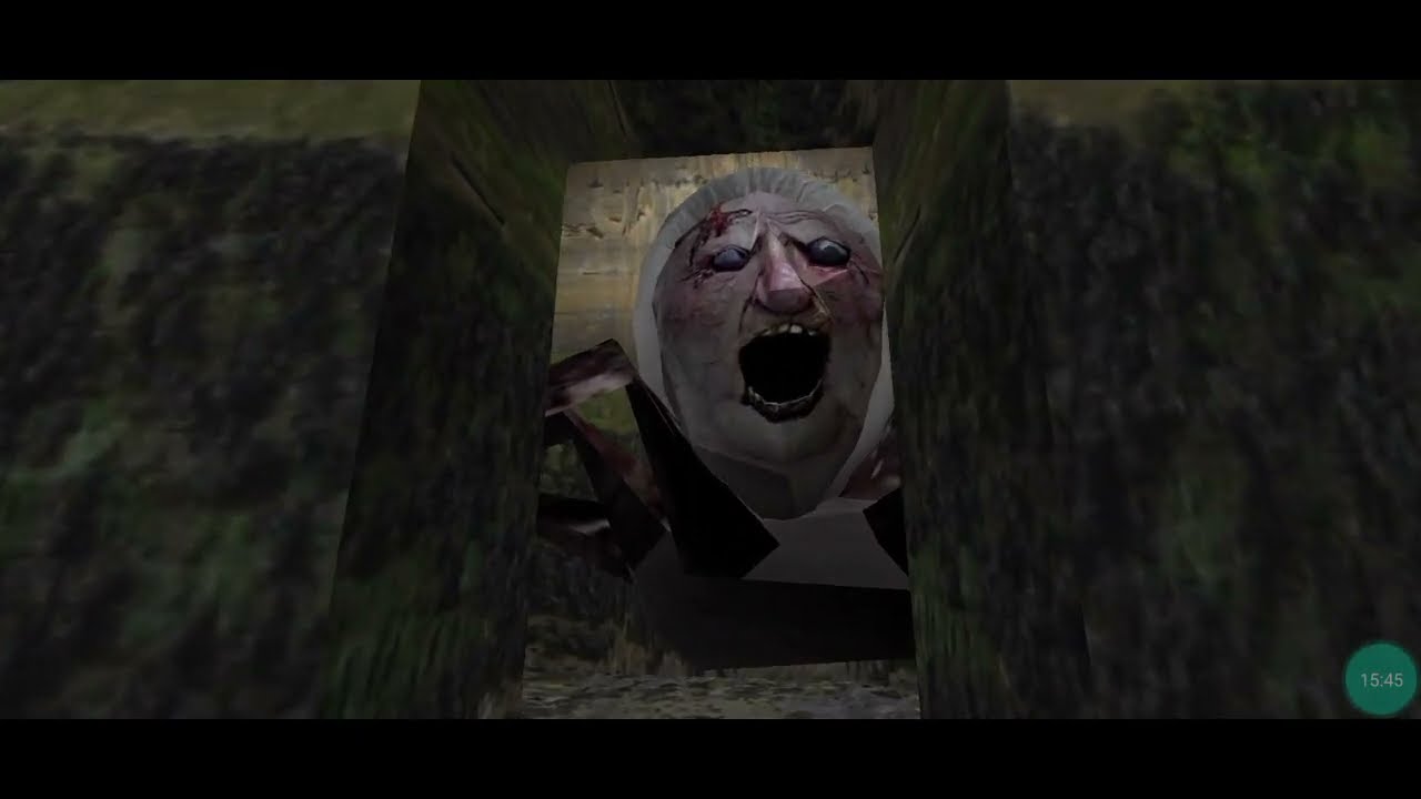 Granny 1, fuga pelo esgoto, e modo Poison trap !!! -Granny 