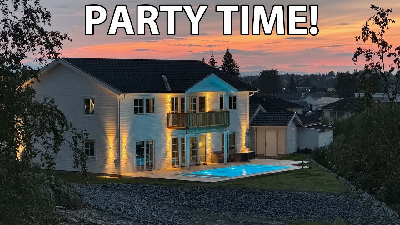 We finally have the pool up and running