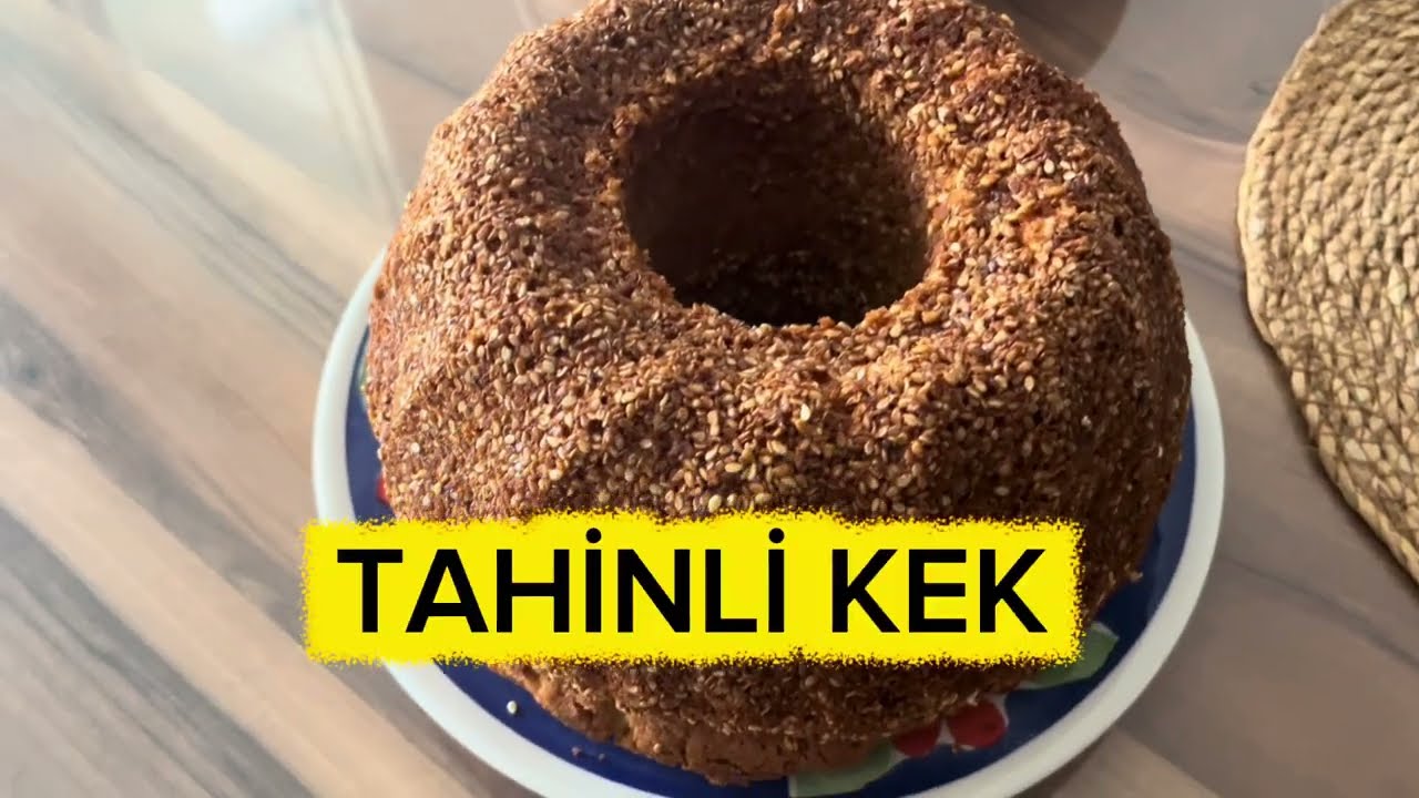 HAYRANLIKLA YİYECEĞİNİZ TAHİNLİ KEK 🥮🥮🥮🥮