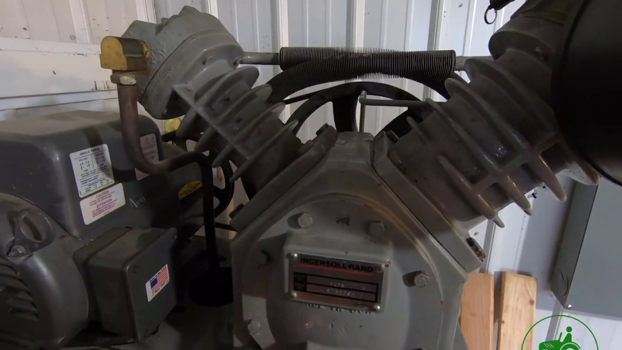 Ingersoll T-30 2475 Air Compressor Rebuild Finished