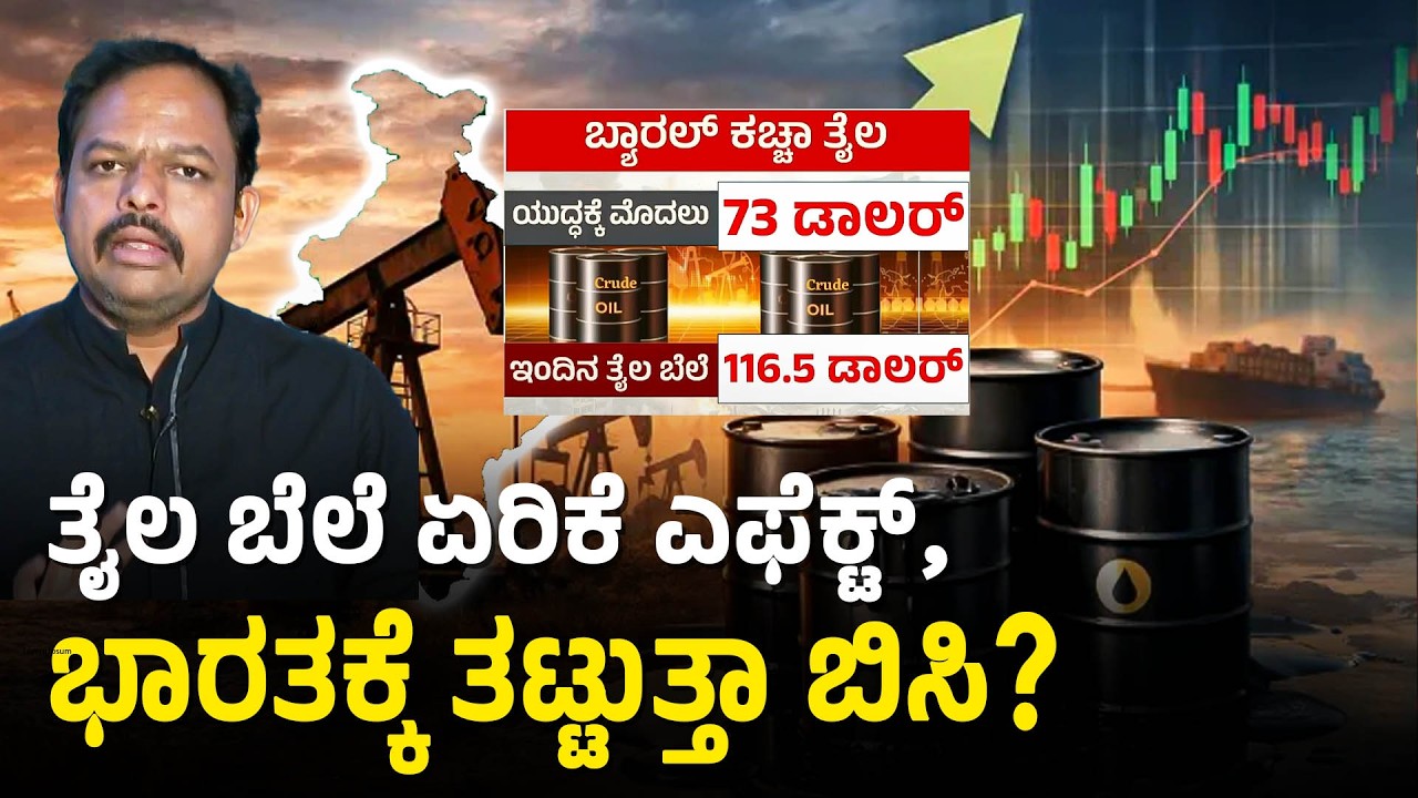 ಮಧ್ಯಪ್ರಾಚ್ಯ ಯುದ್ಧದಿಂದ ಭಾರತದ ಆರ್ಥಿಕತೆ ಮೇಲೆ ಪರಿಣಾಮವೇನು? | Middle East Conflict | Suvarna News