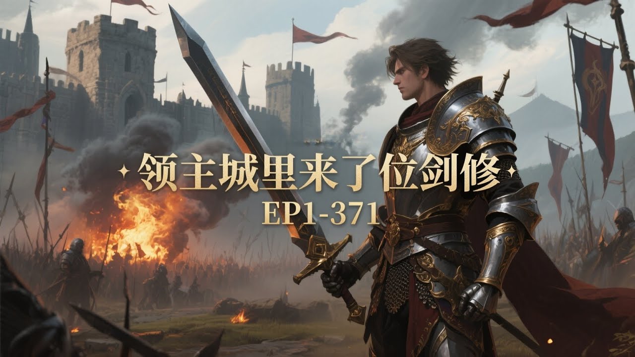 🔥《领主城里来了位剑修》EP1-371💥 世界迎来了一位异乡的剑修。 他并非为任何国家效力，更不向众神祈祷。某个吟游诗人的传唱中，他是一剑斩杀恶龙的剑修。