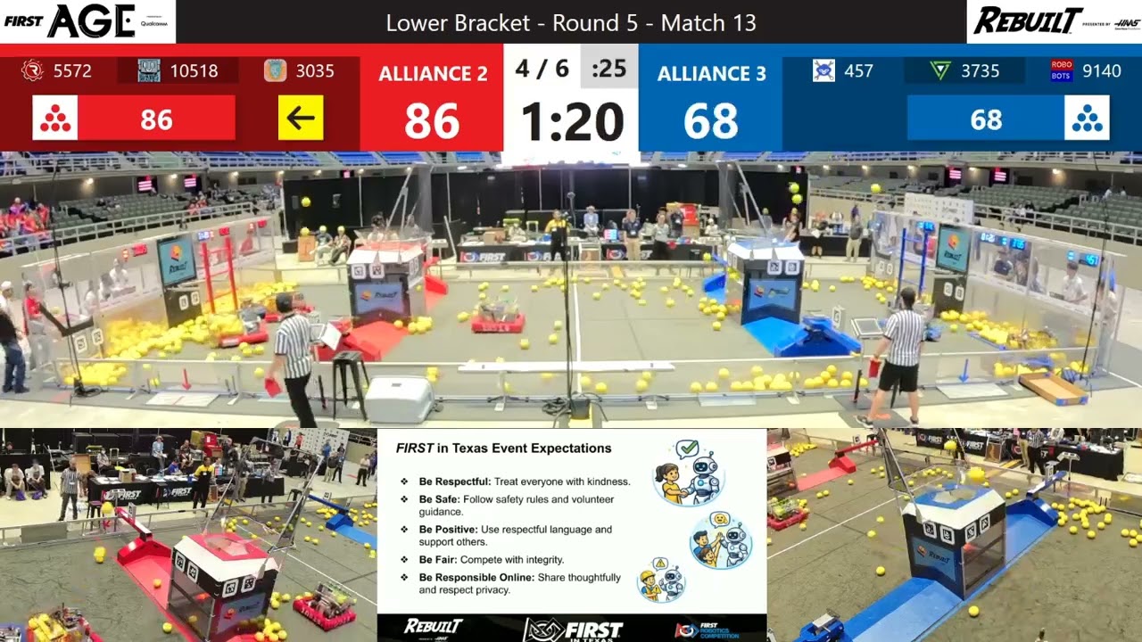 San Antonio 2026 M13: Droid Rage 3035 vs. VorTX 3735