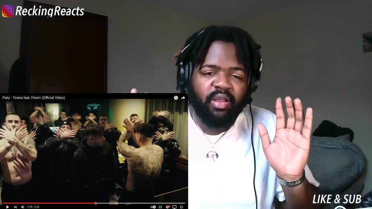 AMERICAN FIRST REACTION TO Paky - Tirana feat. Finem (Official Video) #ItalianRap
