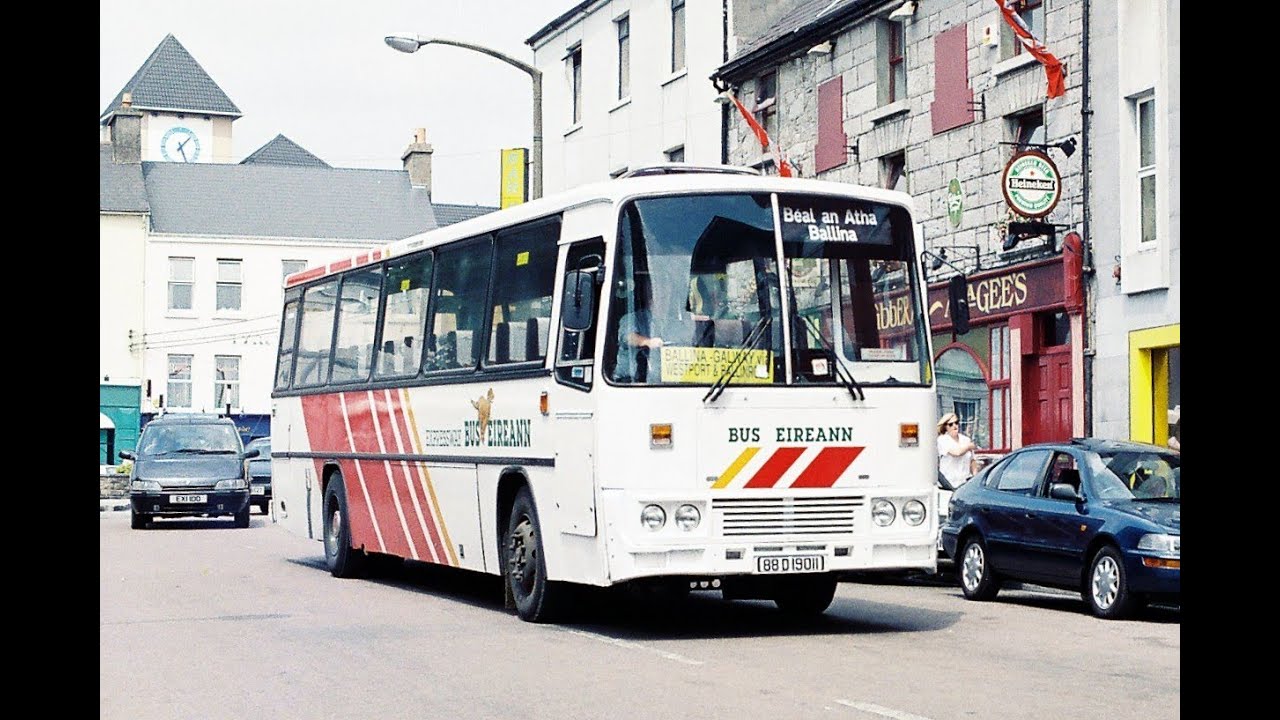 BUSES IN SLIGO IRELAND JULY 2001