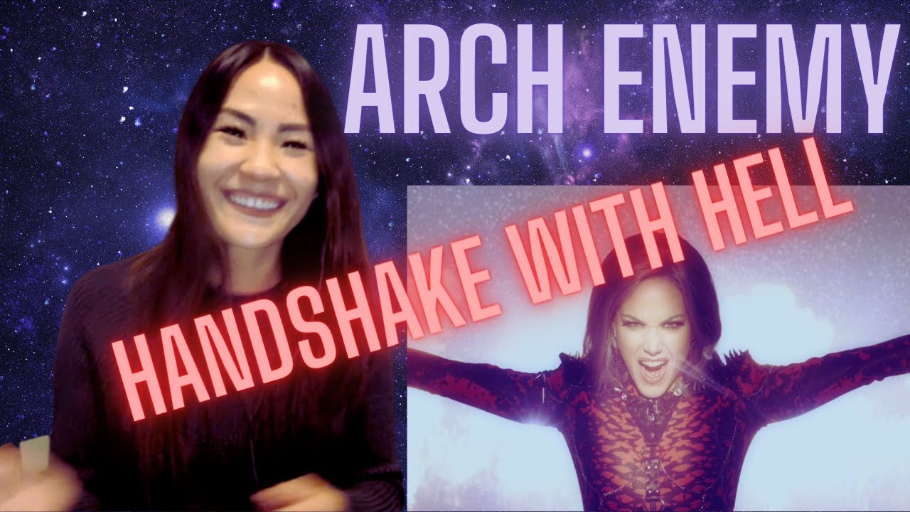 SHE IS HOT!!! | My SOLO Reaction to Arch Enemy - Handshake With Hell