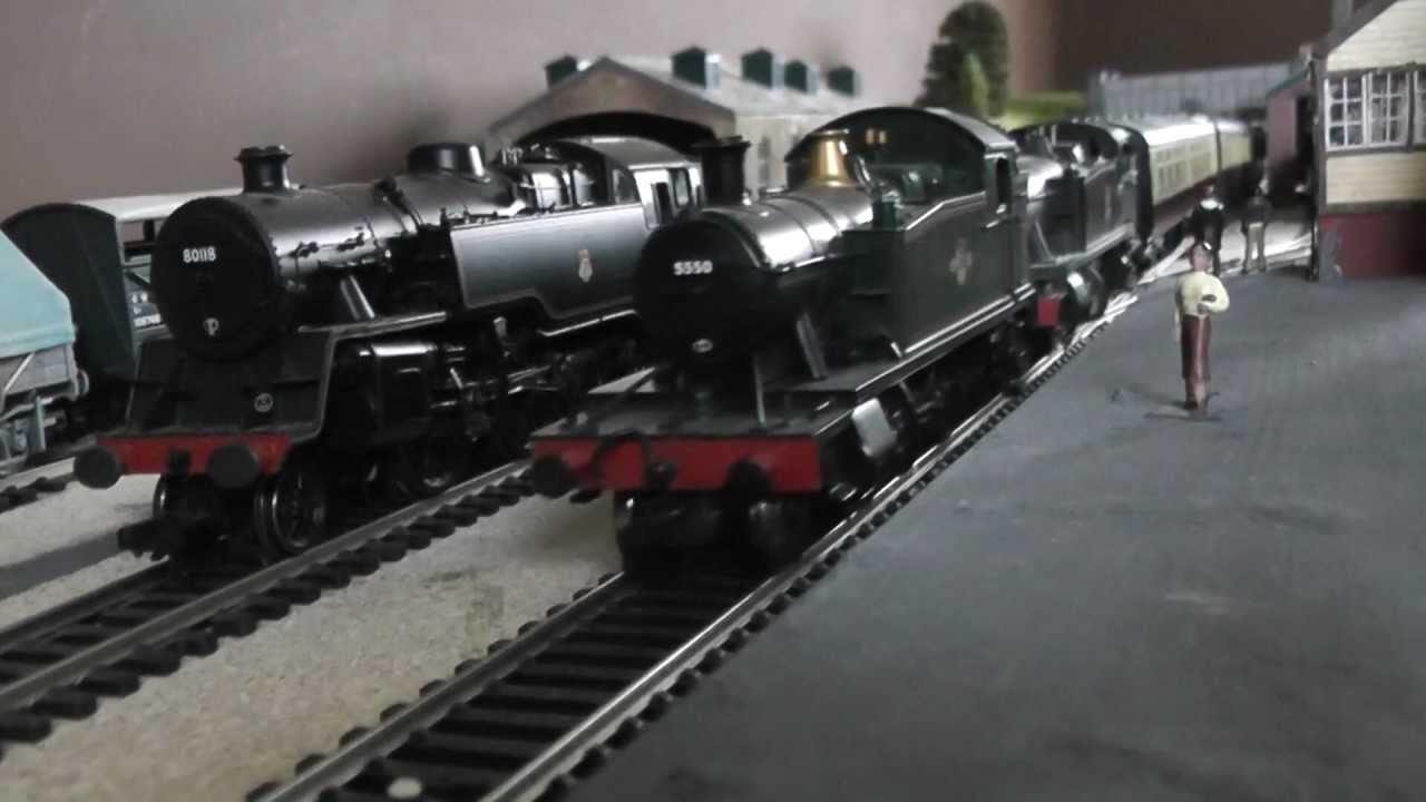 Model Railway Scenes 9: A&WR Winter Steam Gala 2013