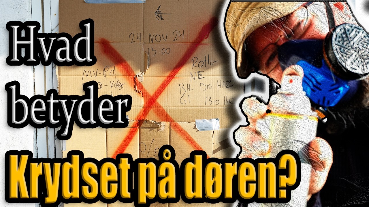 Hvad betyder KRYDSET PÅ DØREN? Kendt fra Zombie og katastrofe film