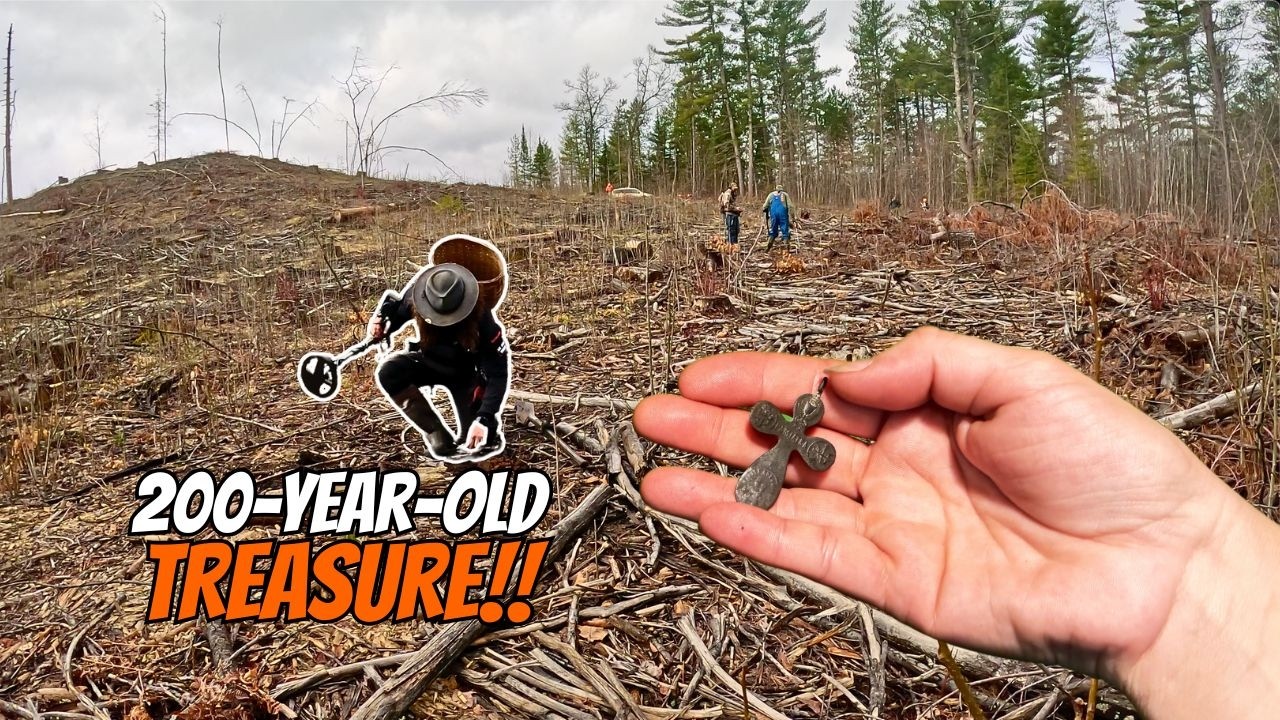200 Year Old Relics in WISCONSIN? Detecting for Treasures and Bottles! Metal Detecting Adventures