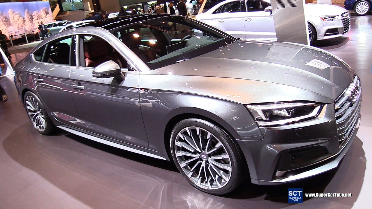 2018 Audi A5 Sportback TFSI Quattro - Exterior,  Interior Walkaround - 2017 Chicago Auto Show